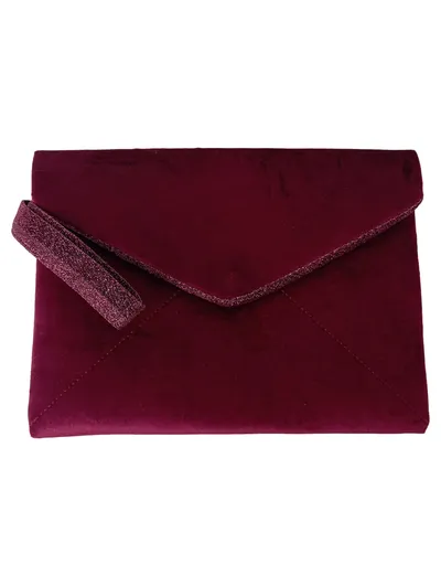 MAC COSMETICS MyLittleBox Clutch Damen Rot Elegant Abendtasche