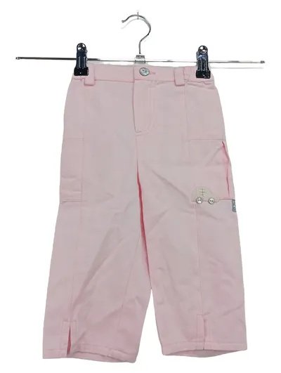 GIESSWEIN Kinder Stoffhose Gr. 80 Rosa Casual Baumwolle Hose