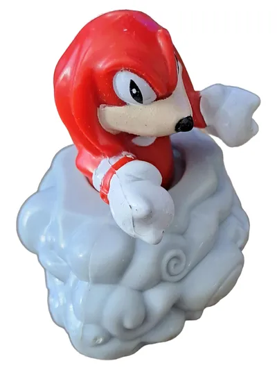 SEGA Knuckles Actionfigur Sonic the Hedgehog Retro Figur Rot 5cm