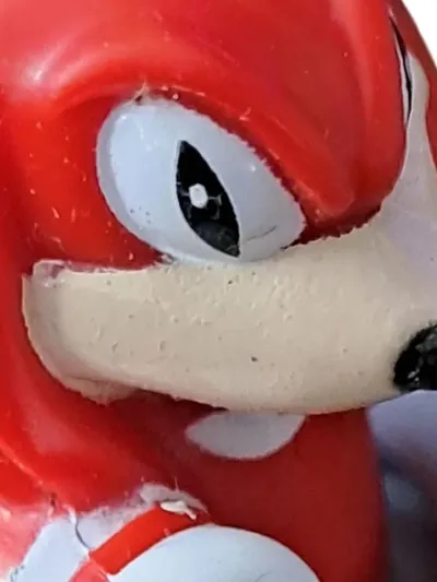 SEGA Knuckles Actionfigur Sonic the Hedgehog Retro Figur Rot 5cm