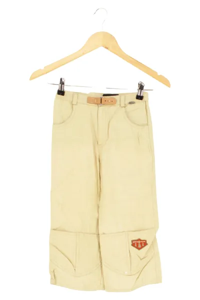 GIESSWEIN Kinder Trachtenhose 116 Beige Leinen Traditionell Casual