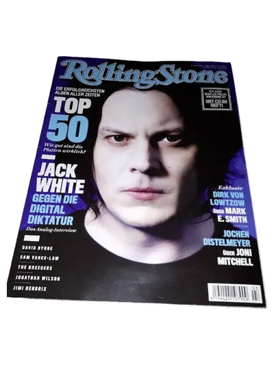 Rolling Stone 03/2018: Top 50 Alben, Jack White, CD