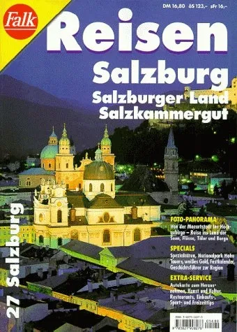 Falk Reiseführer Salzburg Salzburger Land Salzkammergut Englisch Taschenbuch