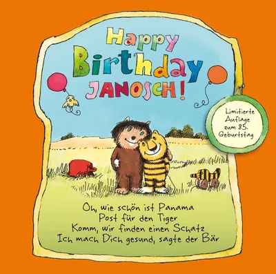 Janosch Hörspiel CD "Happy Birthday!" Sonderausgabe Kinder