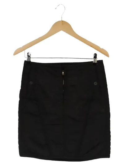 MARC CAIN Minirock Damen 34/XS Schwarz Elegant Klassisch