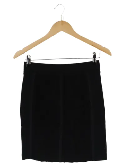 MARC CAIN Bleistiftrock Damen 36/S Schwarz Elegant Business Minirock