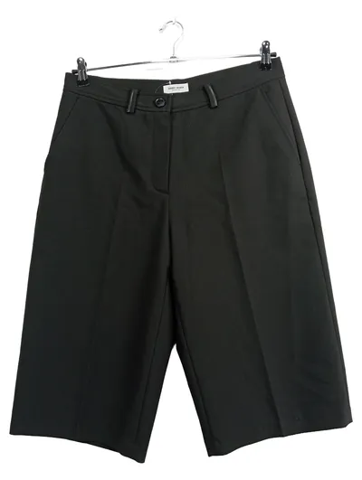 GERRY WEBER Damen Culotte Hose Schwarz Business Stoffhose Gr. 40