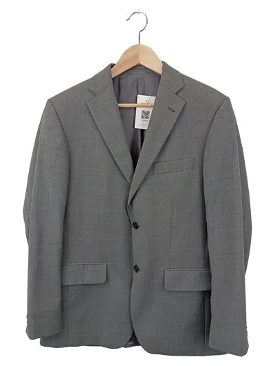 PARK AVENUE Herren Sakko Business Anzugjacke Grau Gr. 48/M