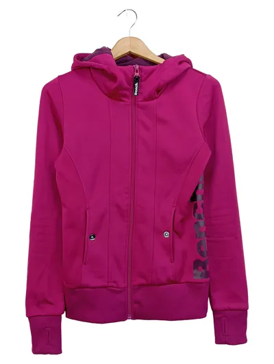 BENCH Damen Softshelljacke Rosa Gr. 32/XS Sportlich Outdoor Jacke Kapuze