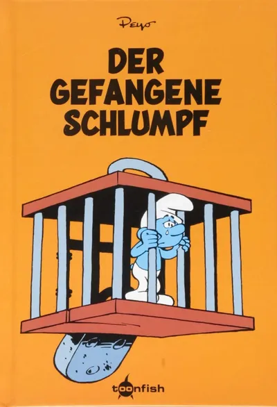 Die Schlümpfe Der gefangene Schlumpf von Peyo Comic Hardcover Deutsch Mini