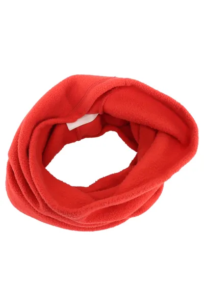 RODEO Schal Rot Unisex Fleece Loop Halstuch Freizeit Outdoor 30x44 cm