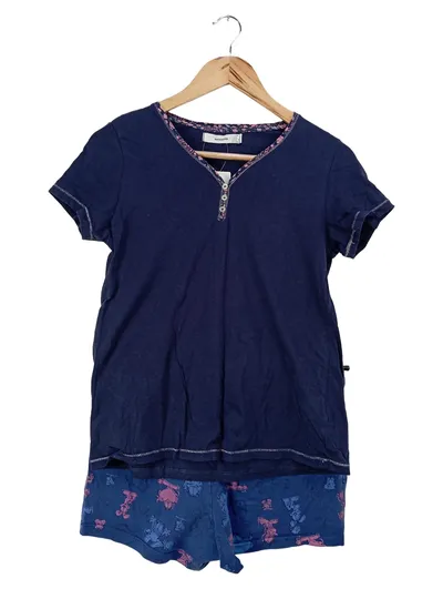 WOMENS SECRET Schlafanzug Damen 36/S Casual Blau Tiermotive Baumwolle