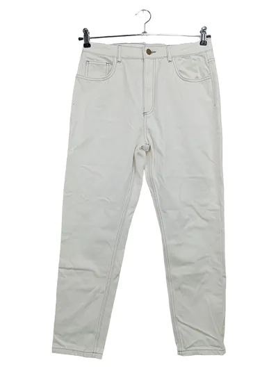 RECLAIMED VINTAGE Damen Jeans Regular Fit W30 38 M Weiß 09388991