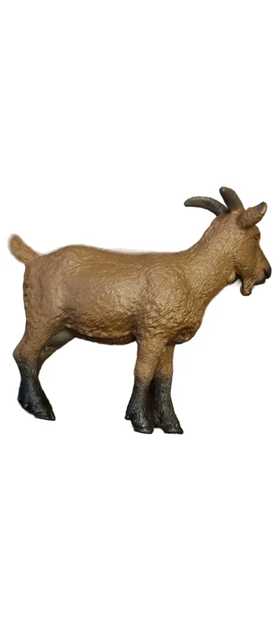 Schleich Ziege Spielfigur Bauernhof Tier braun Kinder Spielzeug