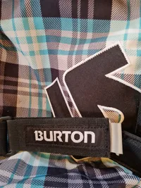 Burton Rucksack Kariert Türkis Grau Schwarz Streetwear Daypack 2