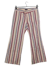 Bruuns Bazaar Damen Hose Gr. 40 Gestreift Baumwolle Mehrfarbig 1
