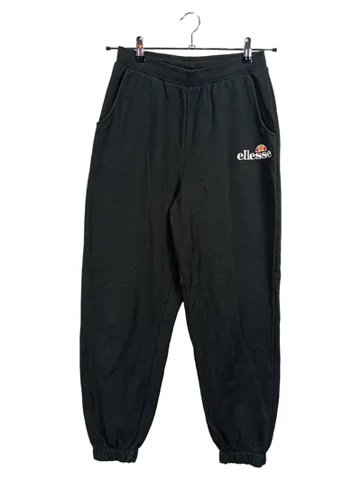 Ellesse Jogginghose Herren Gr. 40/L Schwarz Sweatpants Logo
