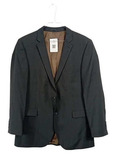 Strellson Sakko Herren Business Schurwolle Blazer Grau Gr. 48 M