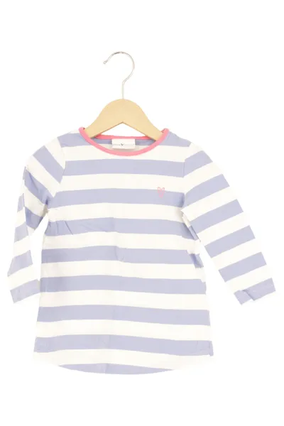 JONAS NIELSEN STOCKHOLM Kinder Langarmshirt Gr. 92 gestreift blau weiß Herz