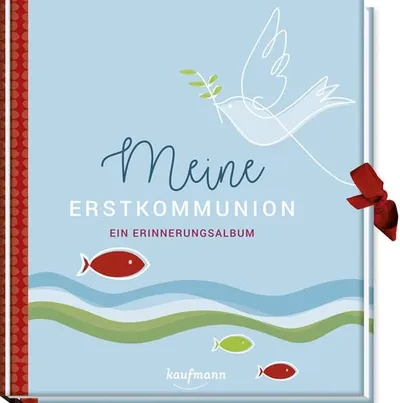 Kaufmann Fotoalbum Meine Erstkommunion Erinnerungsalbum Charmant Mehrfarbig