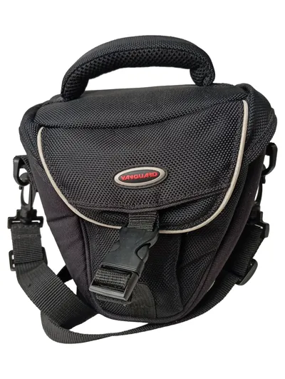 VANGUARD Kameratasche Polyester Schwarz Schultertasche Gurt 19x18cm