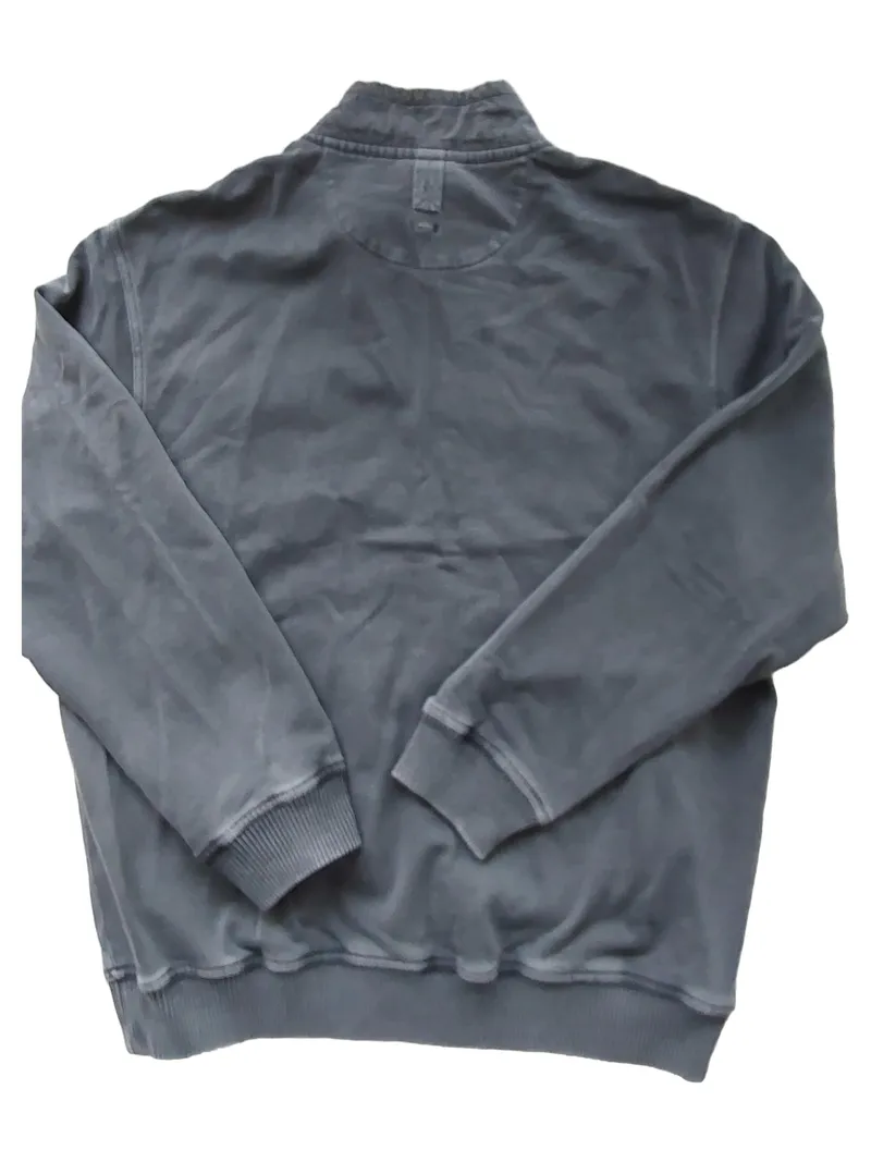 Engbers Sweatjacke Herren Baumwolle Freizeitjacke Grau Gr. XL 2