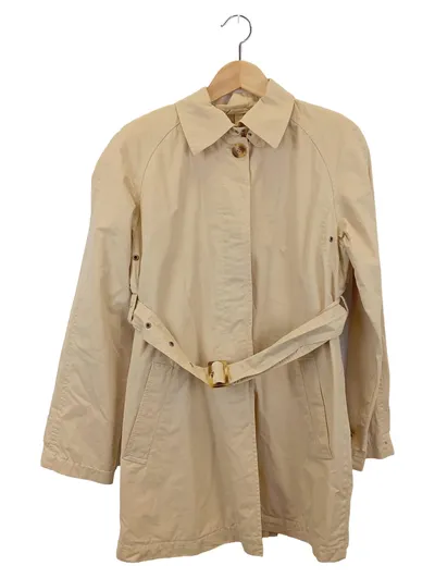 DINOMODA Leichter Mantel Damen 36/S Beige Klassisch Baumwolle