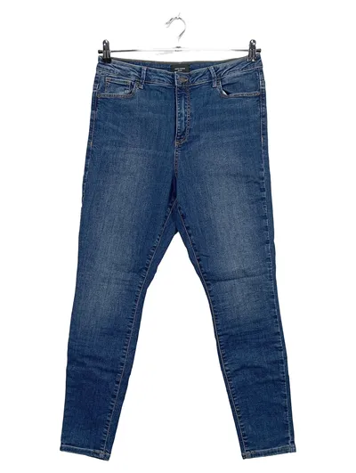 VERO MODA Damen Jeans Skinny Fit Blau Gr. XL W33 Stretch Denim