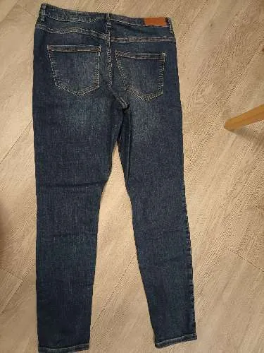 VERO MODA Damen Jeans Skinny Fit Blau Gr. XL W33 Stretch Denim