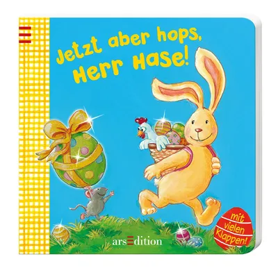 Jetzt aber hops, Herr Hase! Anna Karina Birkenstock Osterbuch Hardcover Deutsch
