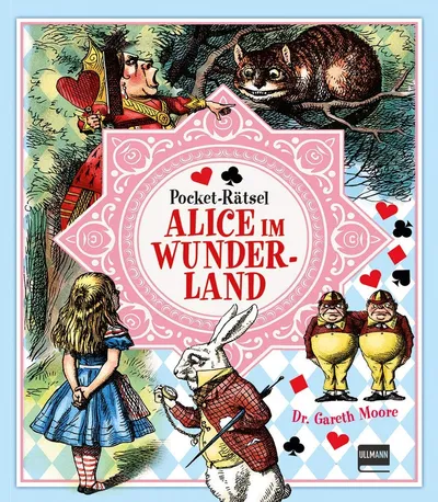 Ullmann Medien Pocket-Rätsel Alice im Wunderland Rätselbuch Spiel