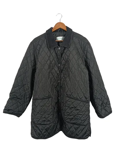 ULLA POPKEN Herren Steppjacke Schwarz Gr. 46/48 Klassisch Vintage Outdoor