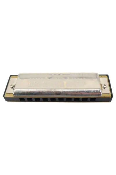 TCM Mundharmonika BIG RIVER HARP MS Silber 10,5cm