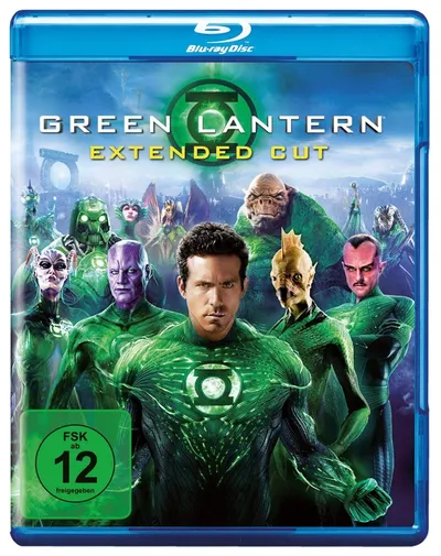 Green Lantern Extended Cut Blu-Ray Ryan Reynolds Science-Fiction FSK 12