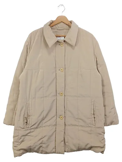 FUCHS SCHMITT Damen Steppmantel Gr. 44/XXL Beige Klassisch Elegant