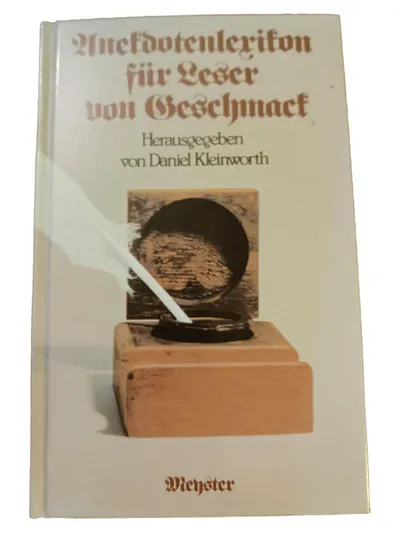 Kleinworth Anekdotenlexikon Humorbuch Parodien Witzesammlung Hardcover Meyster
