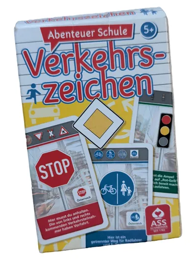 ASS Altenburger Verkehrszeichen Quartett Lernspiel Kartenspiel Kinder ab 6