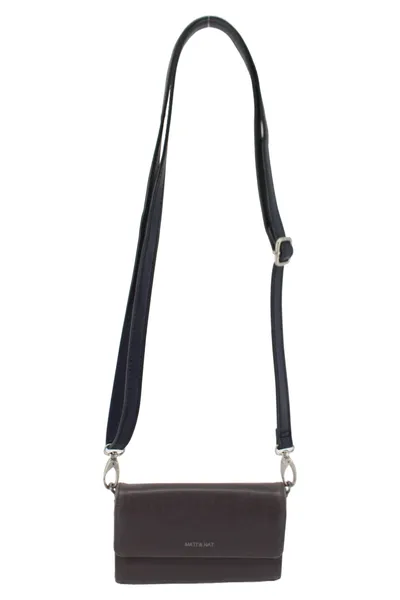 MATT & NAT Umhängetasche Damen Grau Elegant Casual
