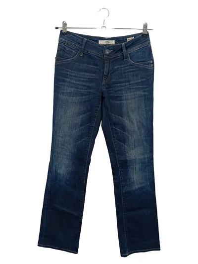 MAVI Damen Jeans Bootcut W27/36/S Blau Casual Denim Hose