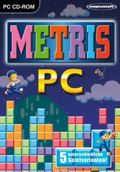 Magnussoft Metris PC Puzzle Gedächtnis Spiel 5 Modi Deutsch Englisch Klassiker