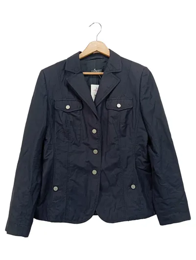 BASLER Damen Blazer Gr. 38/M Blau Klassisch Elegant Business Jacke