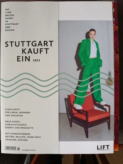 LIFT Stuttgart kauft ein 2023 Magazin Einkaufsführer Mode Wohnen