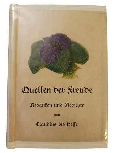 Gedichtband Lyrikbuch Deutsch Taschenbuch Claudius Hesse Anthologie