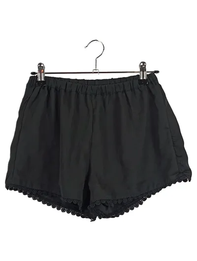 BRANDY MELVILLE Damen Shorts UNI Schwarz Casual mit Spitze