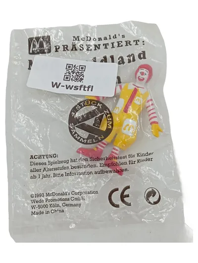 MCDONALD'S Ronald McDonald Figur Retro Sammelfigur Actionfigur 7cm