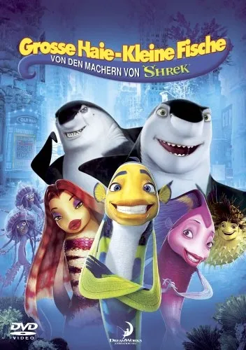 Grosse Haie - Kleine Fische DreamWorks DVD Familienfilm Animationsfilm