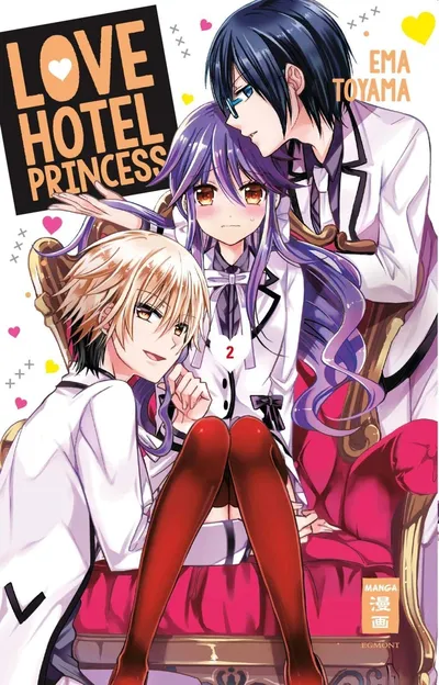 Ema Toyama Love Hotel Princess 02 Manga Deutsch Taschenbuch Romantik Egmont