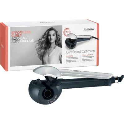 BaByliss Lockenstab Curl Secret Optimum Silber Automatischer Lockenwickler