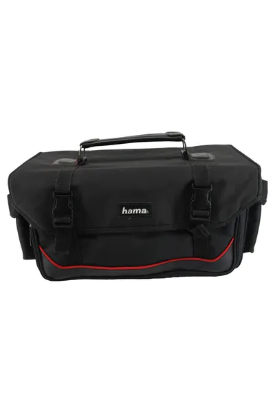 HAMA Kameratasche Schwarz Fototasche Schultertasche 42cm Breite