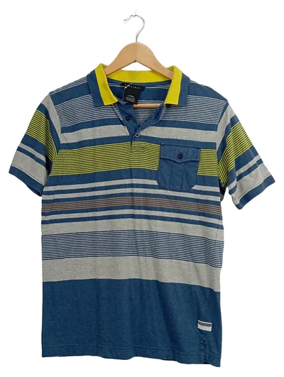 Sean John Poloshirt Kinder Jungen Gestreift Kurzarm Baumwolle Gr. 164